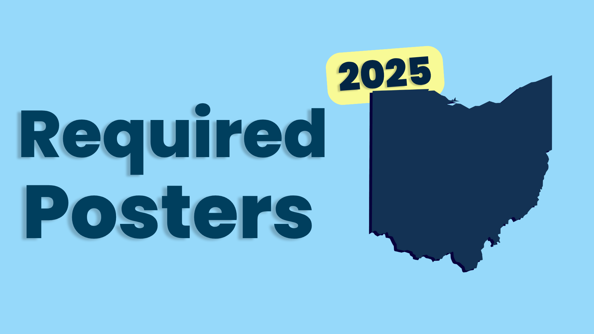 What labor law posters do I need in Ohio?